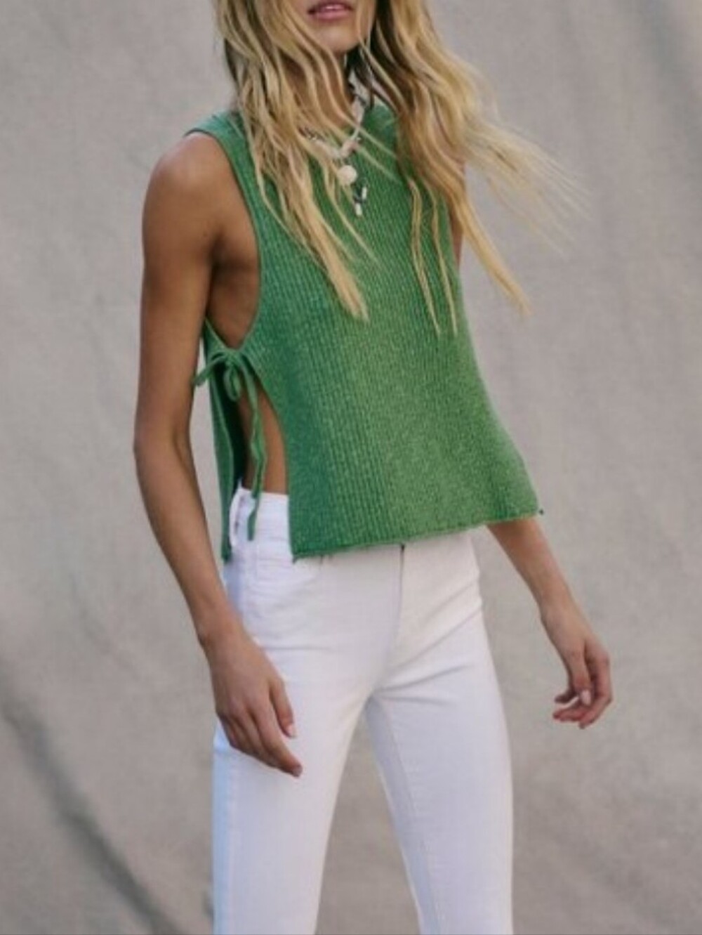NWT Free People Lizzie Sweater Top Size Large - Picture 3 of 7